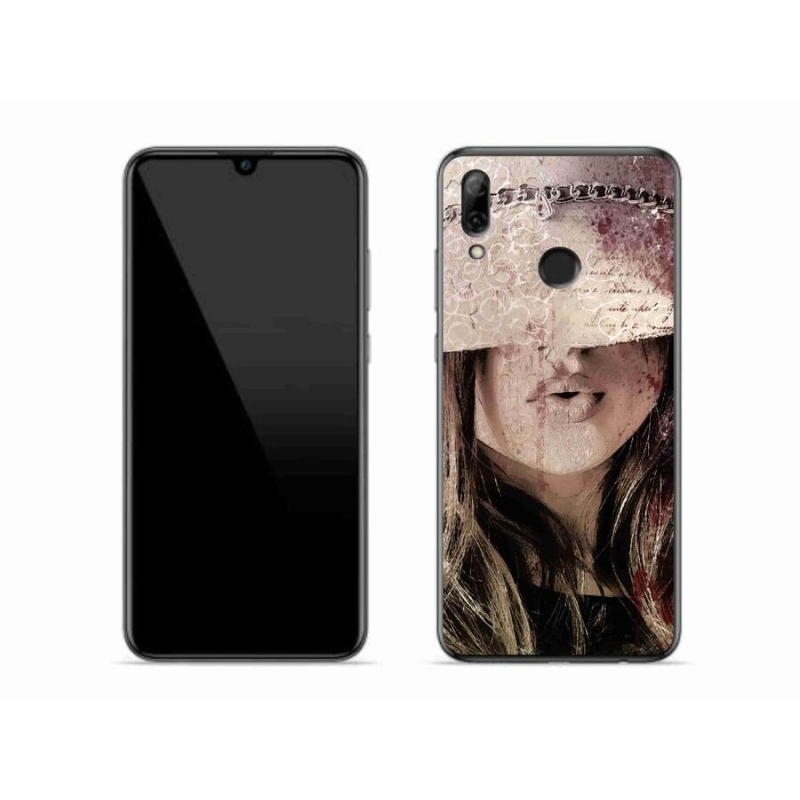 Gelový kryt mmCase na mobil Huawei P Smart (2019) - dívka