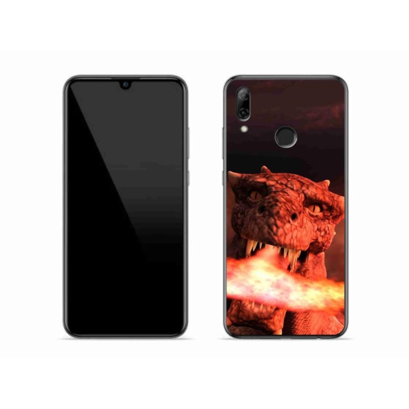 Gelový kryt mmCase na mobil Huawei P Smart (2019) - drak