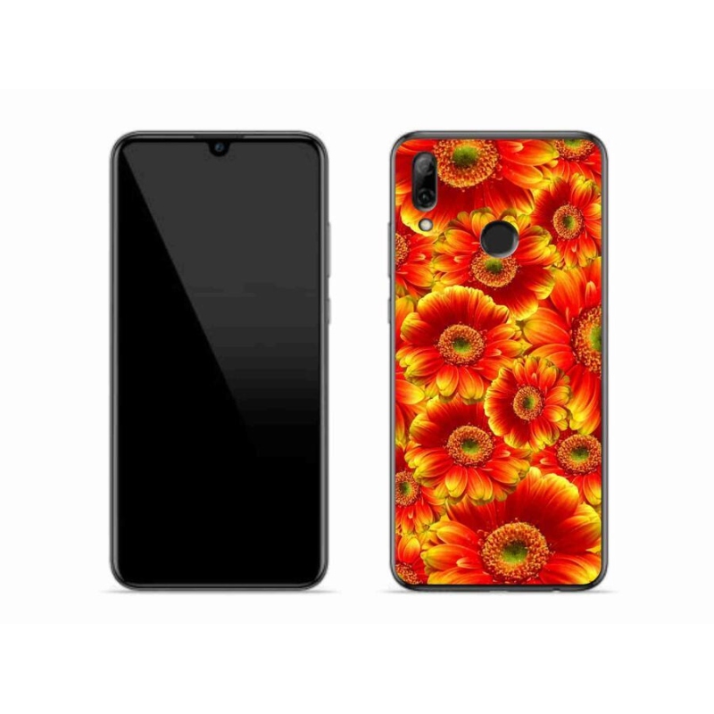 Gelový kryt mmCase na mobil Huawei P Smart (2019) - gerbera 1