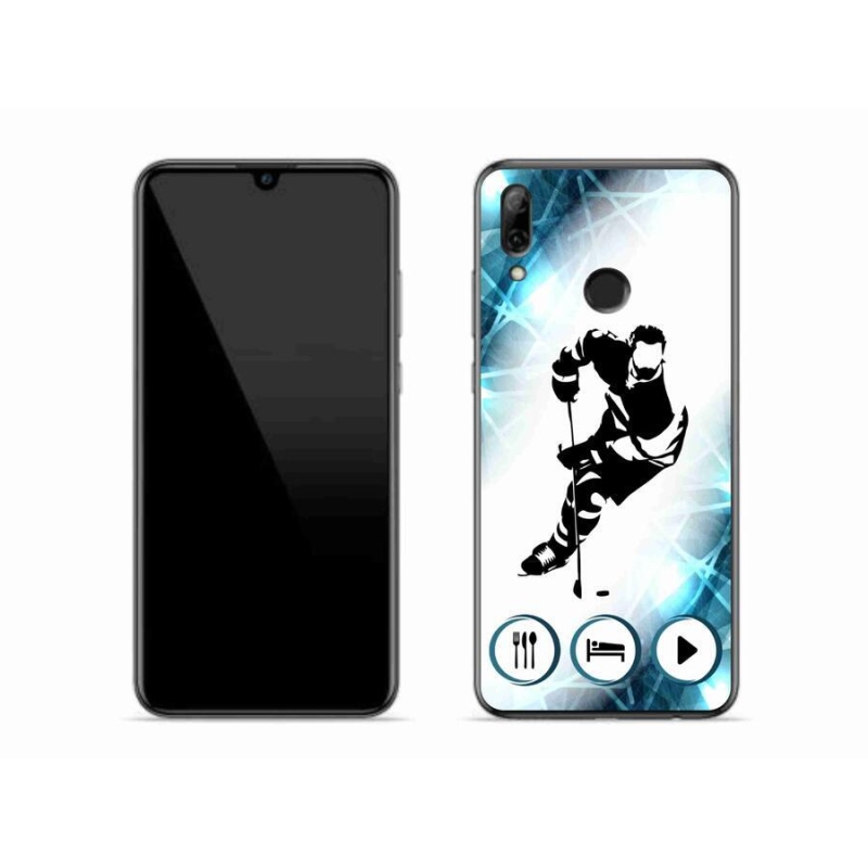 Gelový kryt mmCase na mobil Huawei P Smart (2019) - hokej 1