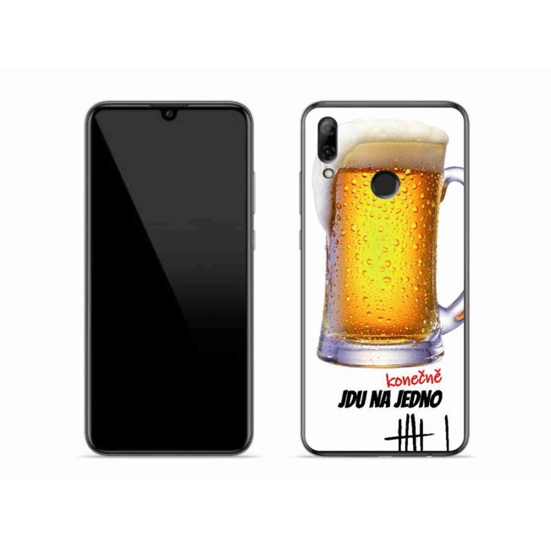 Gelový kryt mmCase na mobil Huawei P Smart (2019) - jdu na jedno