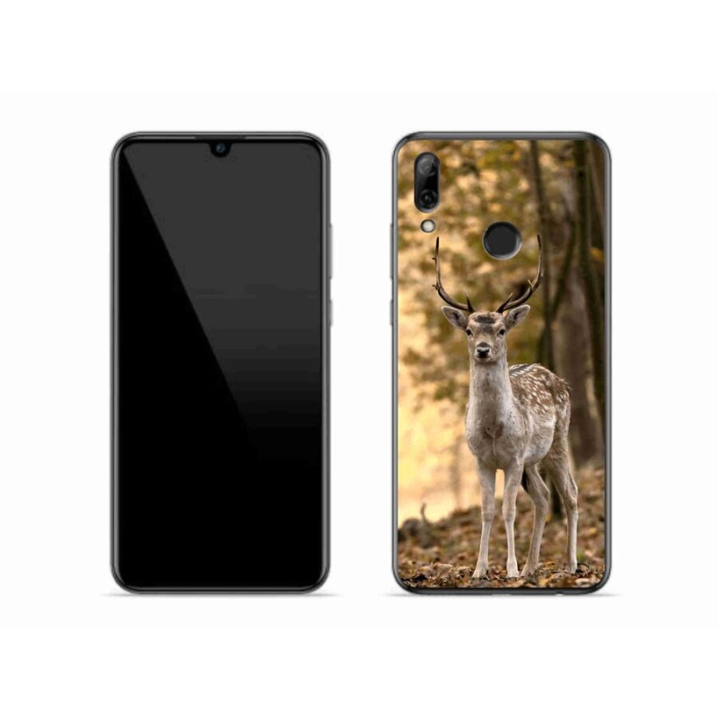 Gelový kryt mmCase na mobil Huawei P Smart (2019) - jelen sika
