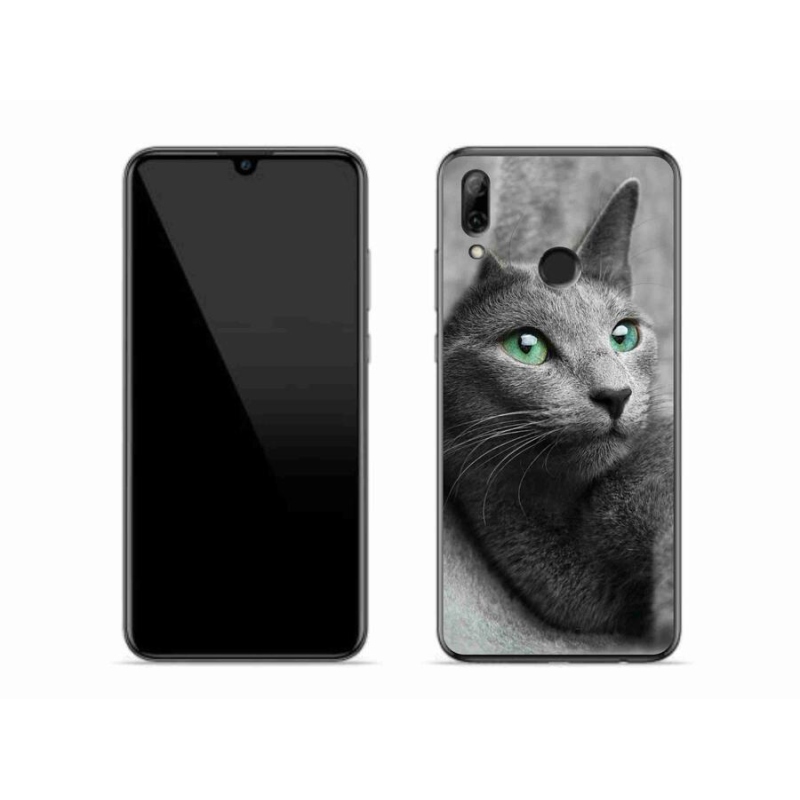 Gelový kryt mmCase na mobil Huawei P Smart (2019) - kočka 2