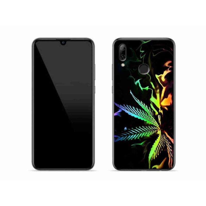 Gelový kryt mmCase na mobil Huawei P Smart (2019) - konopí 2