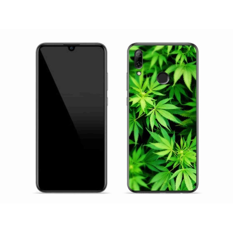Gelový kryt mmCase na mobil Huawei P Smart (2019) - konopí 3