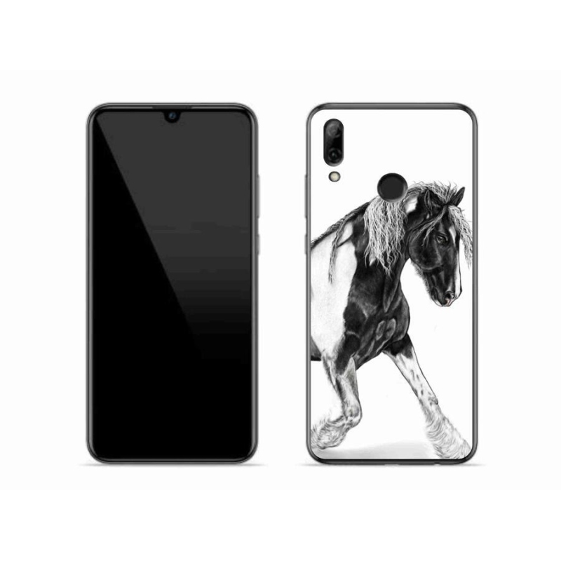 Gelový kryt mmCase na mobil Huawei P Smart (2019) - kůň