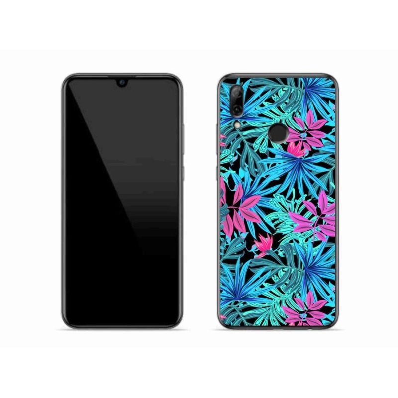 Gelový kryt mmCase na mobil Huawei P Smart (2019) - květiny 3