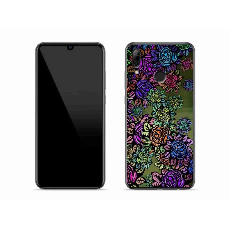 Gelový kryt mmCase na mobil Huawei P Smart (2019) - květiny 6