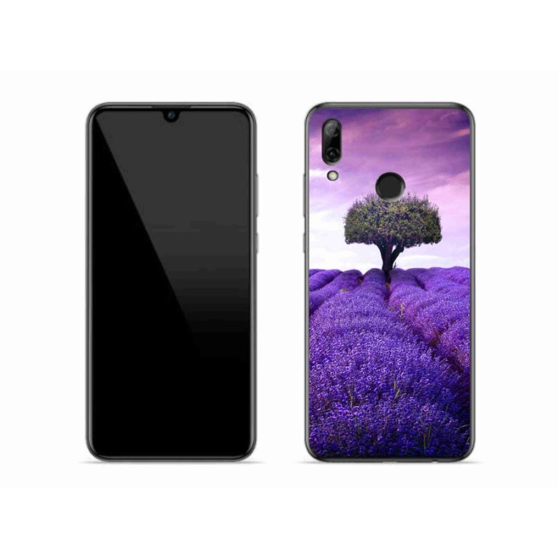 Gelový kryt mmCase na mobil Huawei P Smart (2019) - levandulová louka