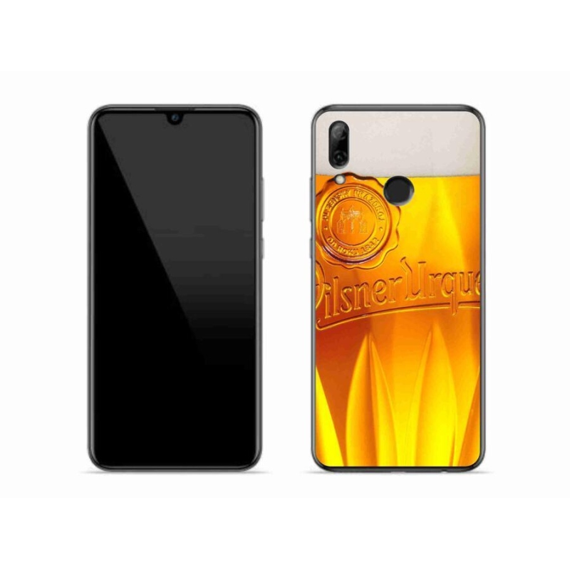 Gelový kryt mmCase na mobil Huawei P Smart (2019) - pivo