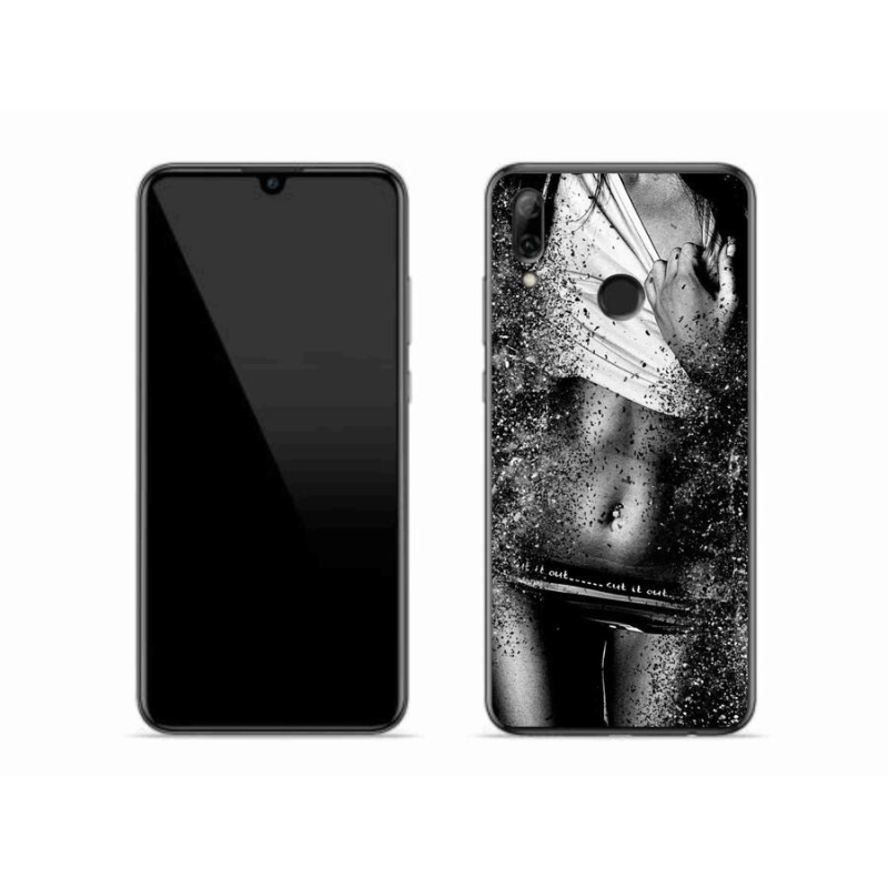 Gelový kryt mmCase na mobil Huawei P Smart (2019) - sexy žena 1