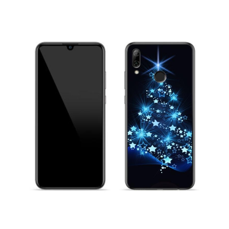 Gelový kryt mmCase na mobil Huawei P Smart (2019) - vánoční stromek