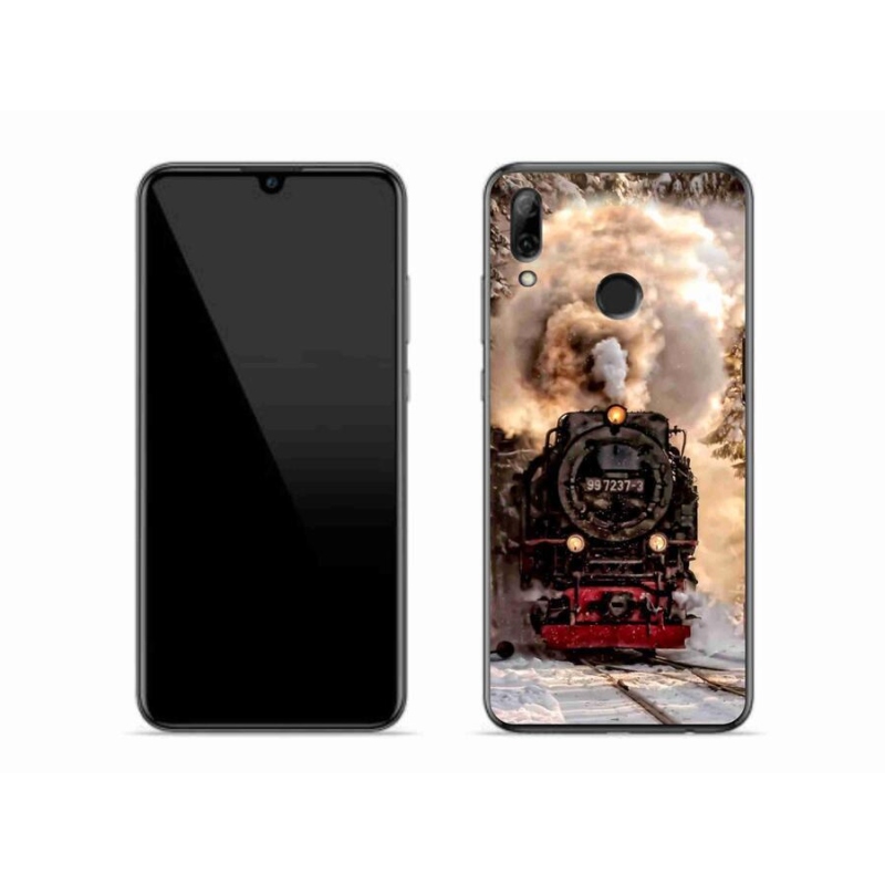 Gelový kryt mmCase na mobil Huawei P Smart (2019) - vlak