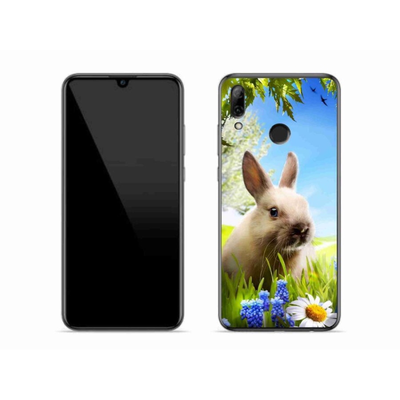 Gelový kryt mmCase na mobil Huawei P Smart (2019) - zajíček