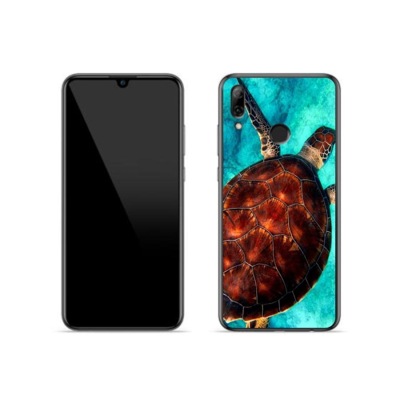 Gelový kryt mmCase na mobil Huawei P Smart (2019) - želva