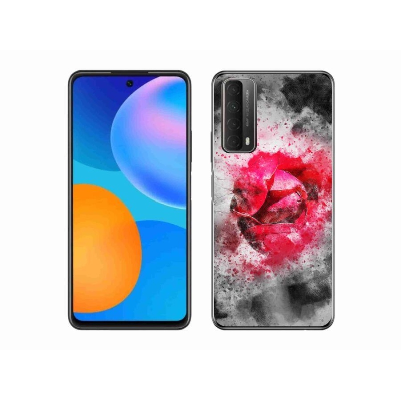Gelový kryt mmCase na mobil Huawei P Smart (2021) - abstrakt 9