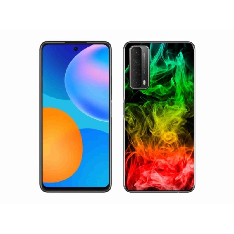 Gelový kryt mmCase na mobil Huawei P Smart (2021) - abstraktní vzor 7