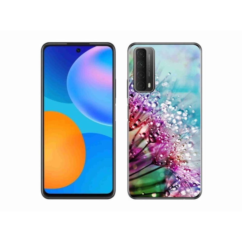 Gelový kryt mmCase na mobil Huawei P Smart (2021) - barevné květy