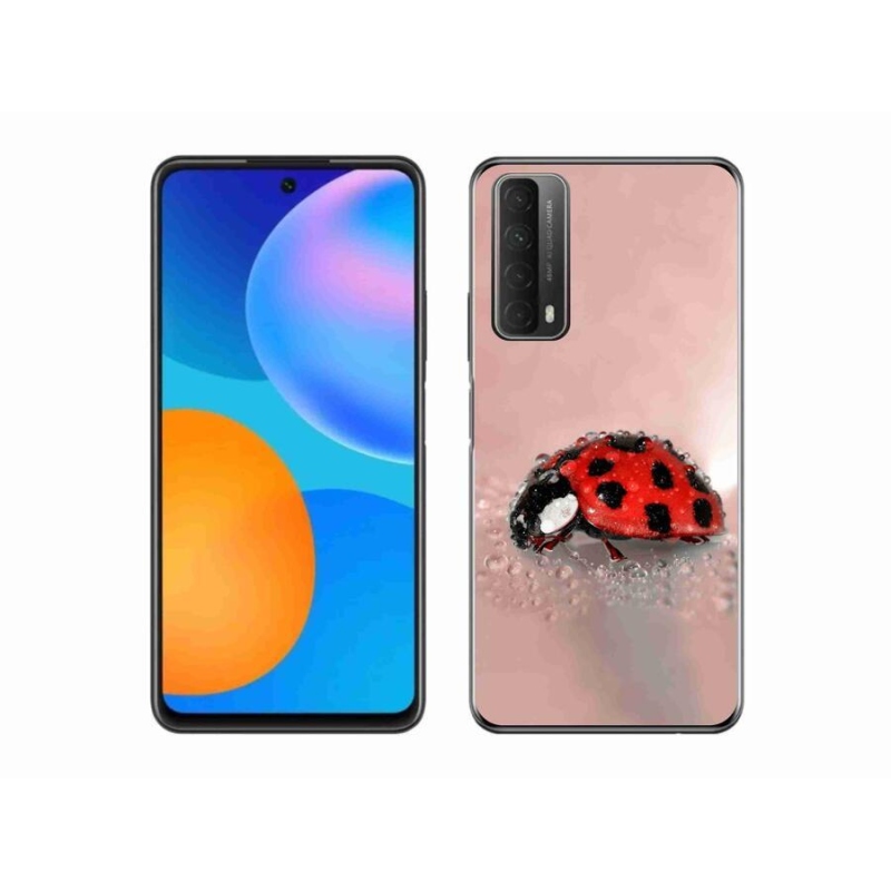 Gelový kryt mmCase na mobil Huawei P Smart (2021) - beruška