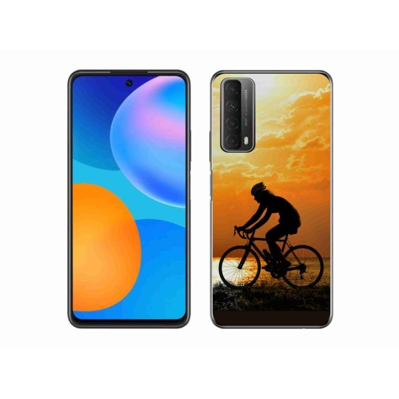 Gelový kryt mmCase na mobil Huawei P Smart (2021) - cyklovýlet