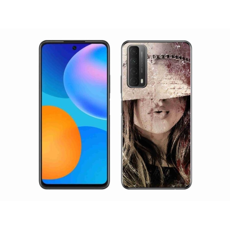 Gelový kryt mmCase na mobil Huawei P Smart (2021) - dívka