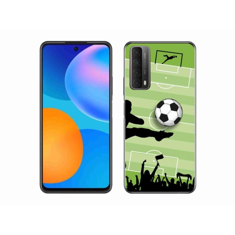 Gelový kryt mmCase na mobil Huawei P Smart (2021) - fotbal 3