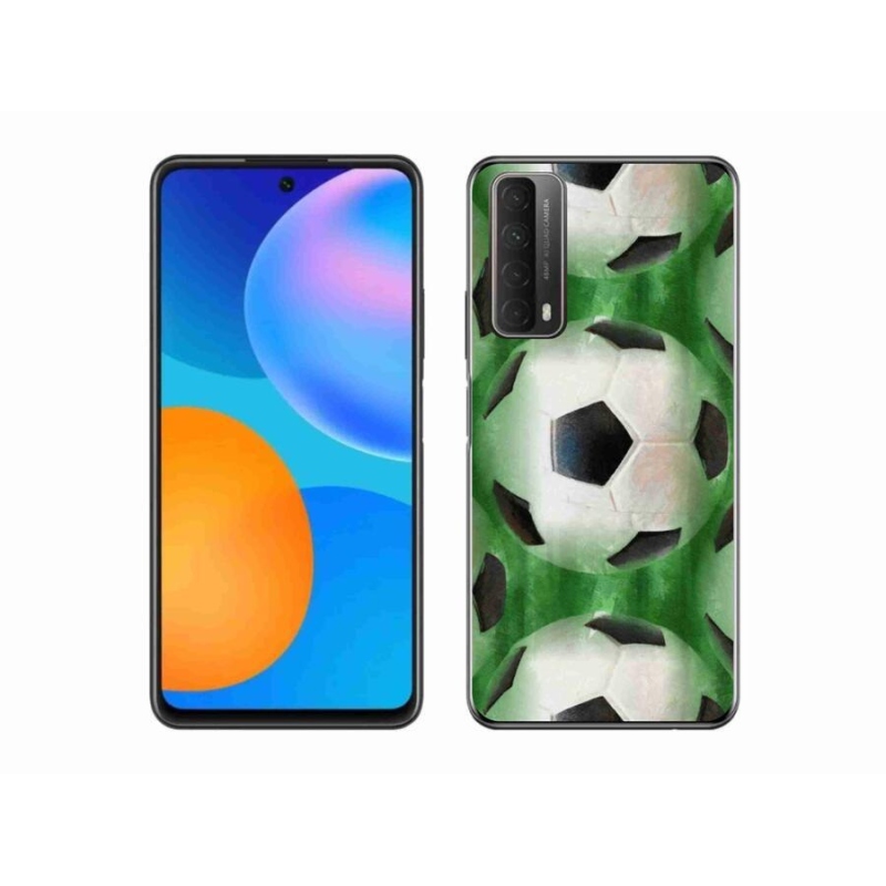 Gelový kryt mmCase na mobil Huawei P Smart (2021) - fotbalový míč