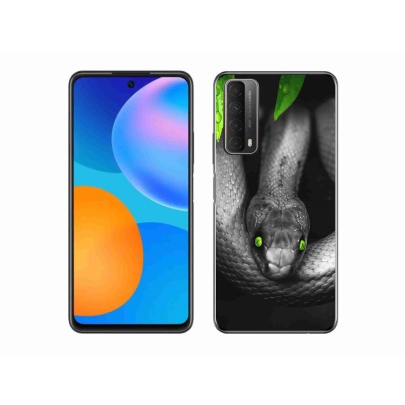 Gelový kryt mmCase na mobil Huawei P Smart (2021) - had