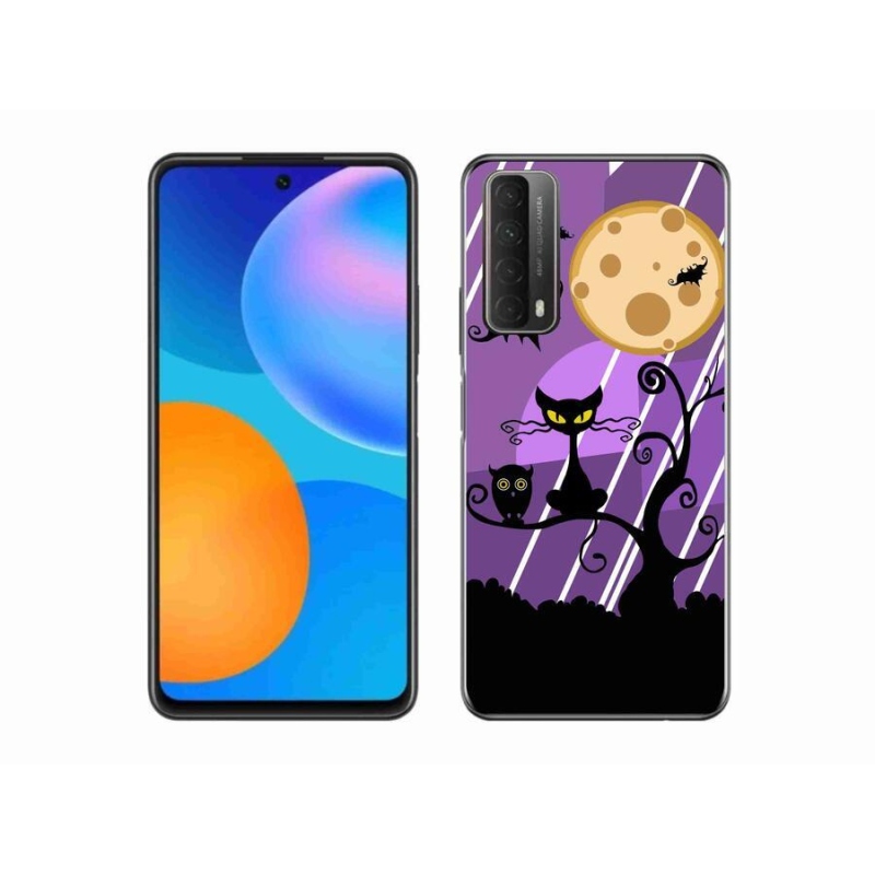 Gelový kryt mmCase na mobil Huawei P Smart (2021) - halloween