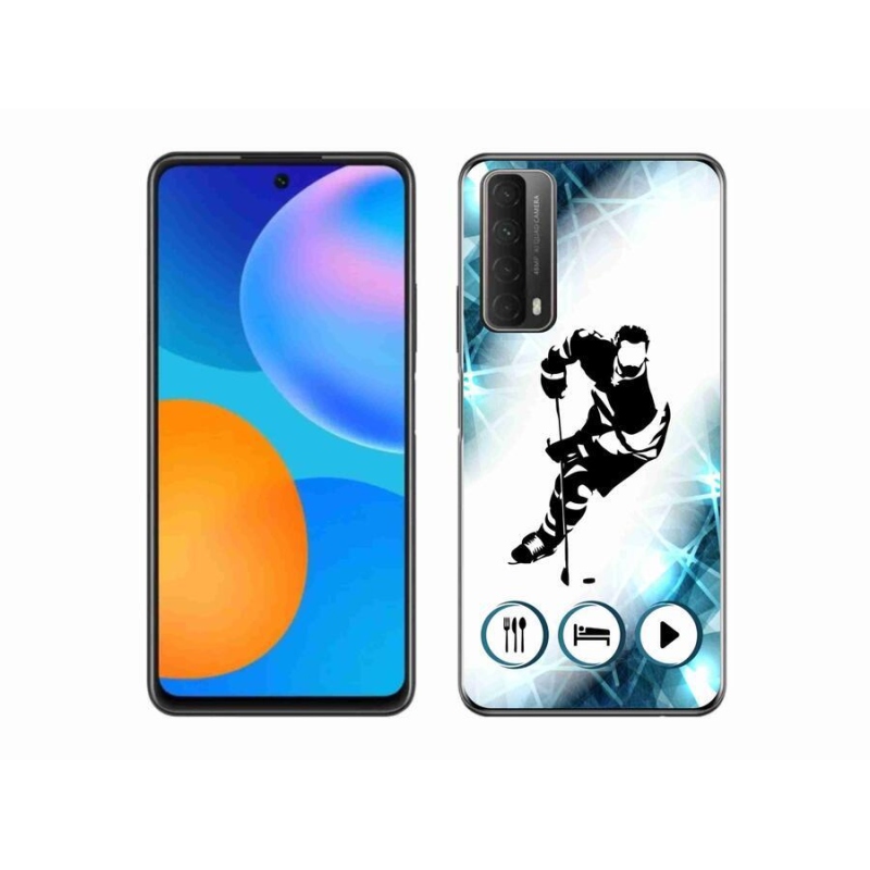 Gelový kryt mmCase na mobil Huawei P Smart (2021) - hokej 1