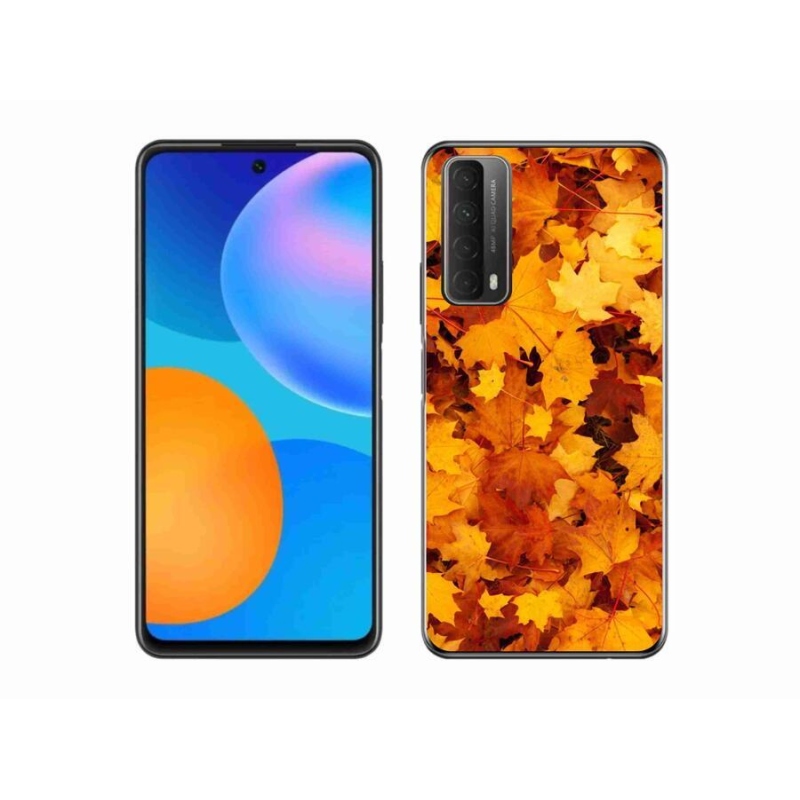 Gelový kryt mmCase na mobil Huawei P Smart (2021) - javorové listy