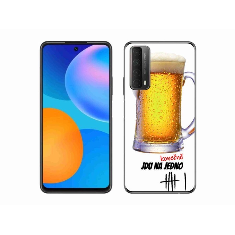 Gelový kryt mmCase na mobil Huawei P Smart (2021) - jdu na jedno