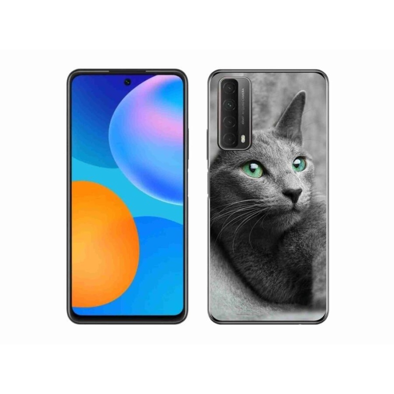 Gelový kryt mmCase na mobil Huawei P Smart (2021) - kočka 2