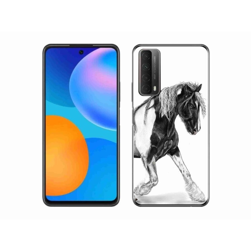 Gelový kryt mmCase na mobil Huawei P Smart (2021) - kůň