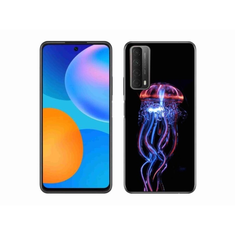 Gelový kryt mmCase na mobil Huawei P Smart (2021) - medúza