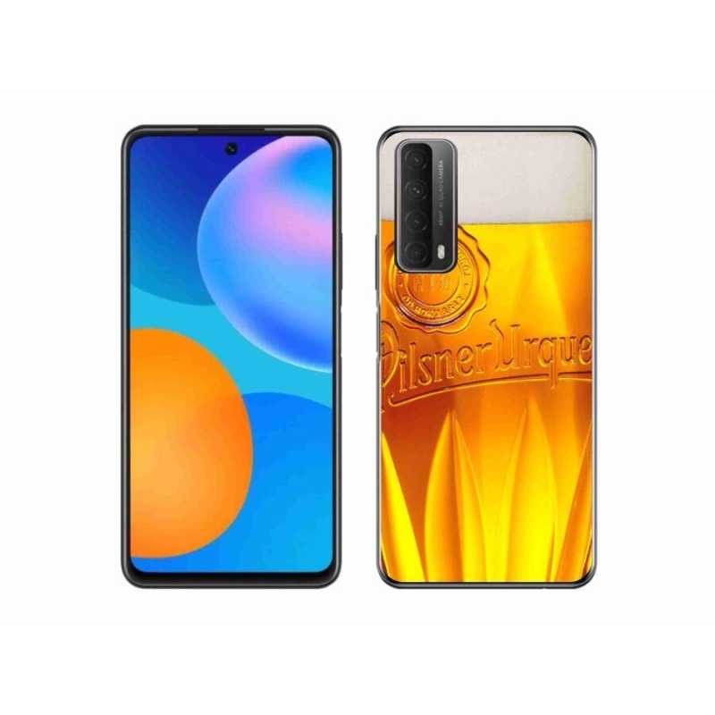 Gelový kryt mmCase na mobil Huawei P Smart (2021) - pivo