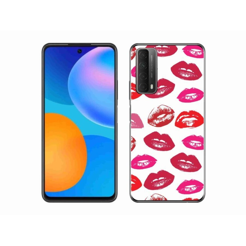 Gelový kryt mmCase na mobil Huawei P Smart (2021) - rty