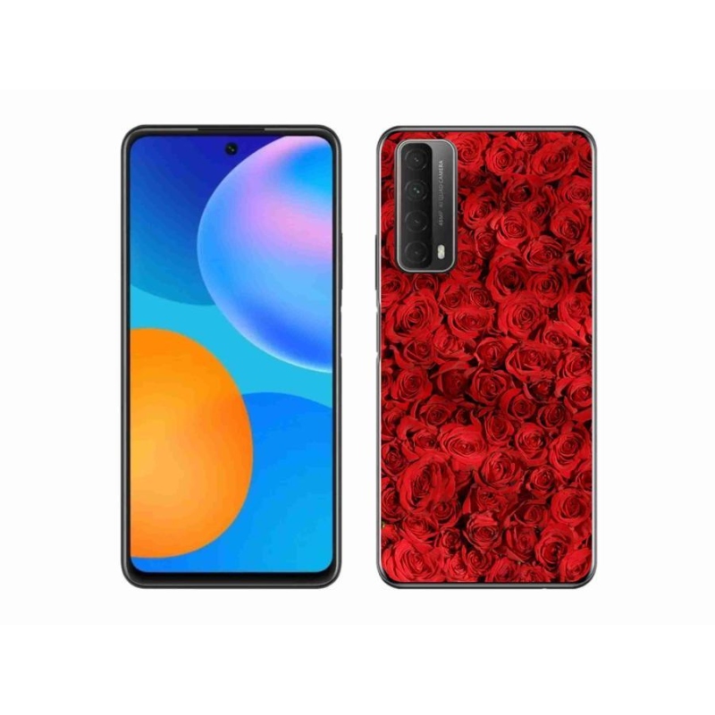 Gelový kryt mmCase na mobil Huawei P Smart (2021) - růže