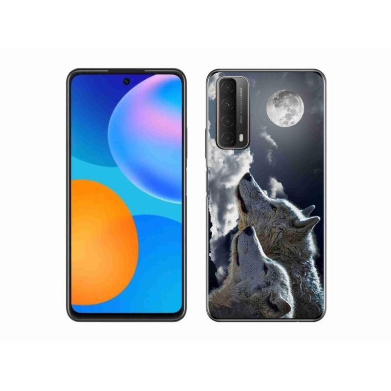 Gelový kryt mmCase na mobil Huawei P Smart (2021) - vlci