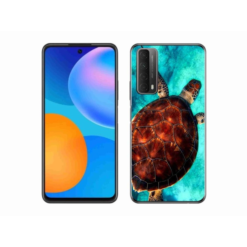 Gelový kryt mmCase na mobil Huawei P Smart (2021) - želva