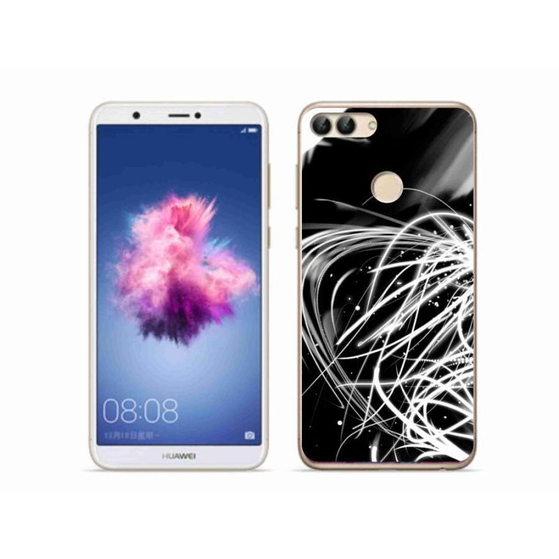 Gelový kryt mmCase na mobil Huawei P Smart - abstrakt 2