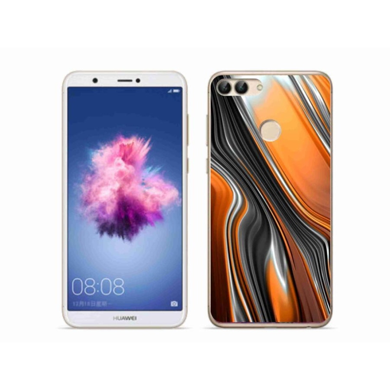 Gelový kryt mmCase na mobil Huawei P Smart - abstrakt 3