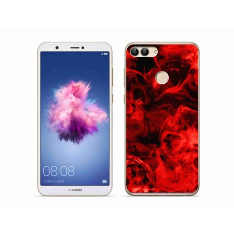 Gelový kryt mmCase na mobil Huawei P Smart - abstraktní vzor 11