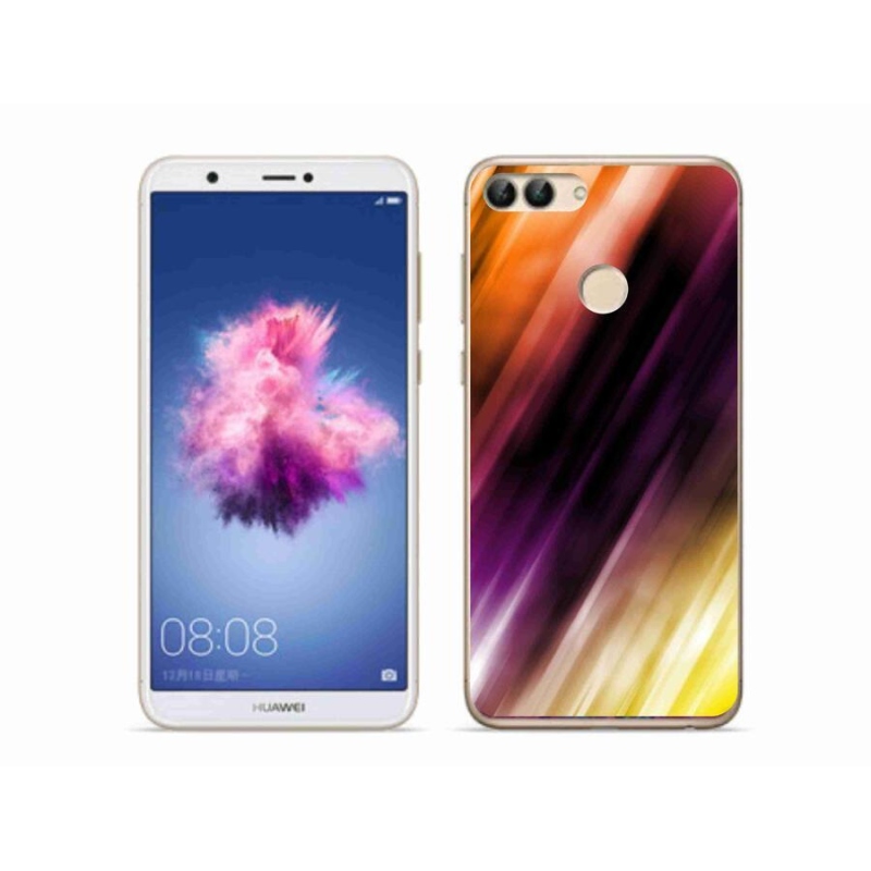 Gelový kryt mmCase na mobil Huawei P Smart - abstraktní vzor 5