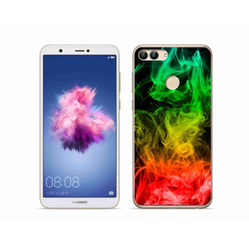 Gelový kryt mmCase na mobil Huawei P Smart - abstraktní vzor 7