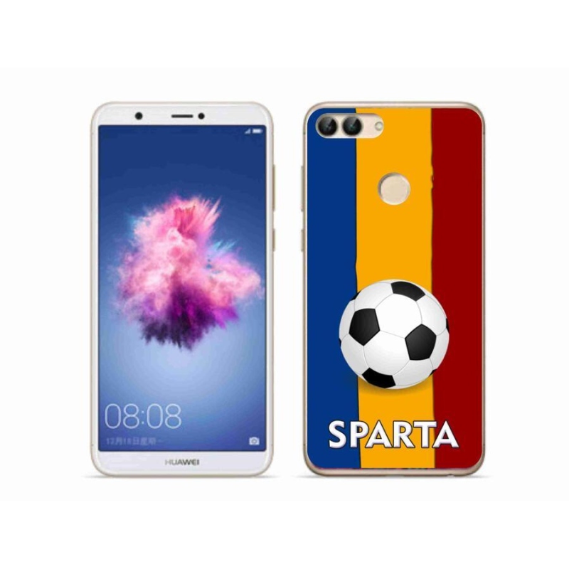 Gelový kryt mmCase na mobil Huawei P Smart - fotbal 1