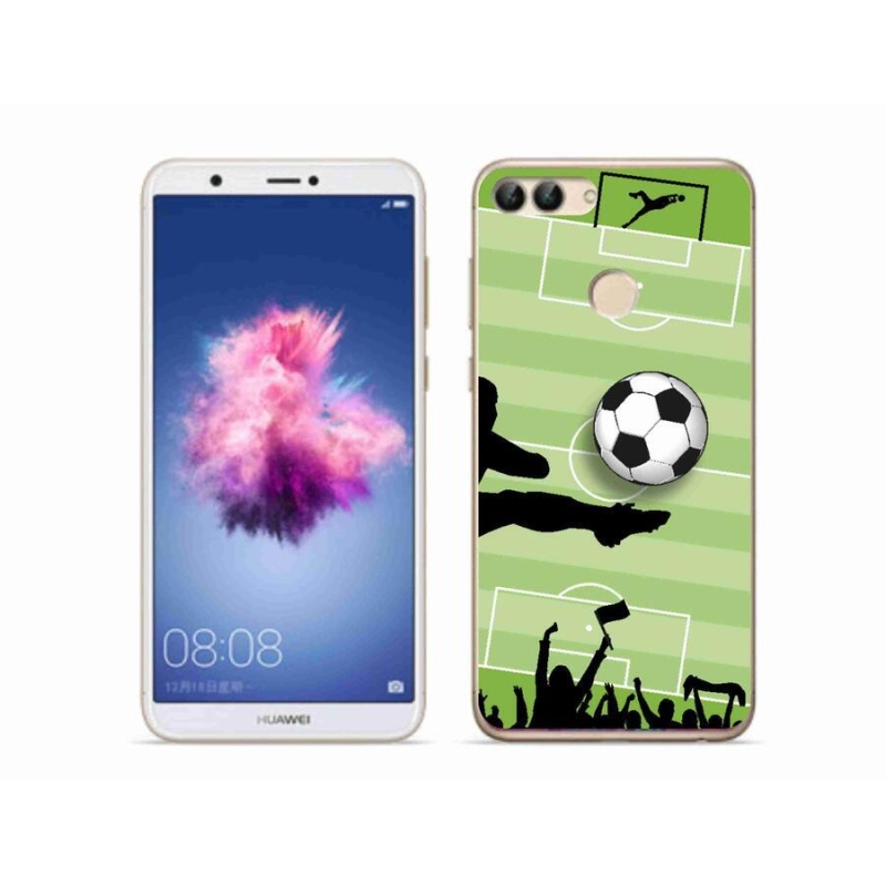 Gelový kryt mmCase na mobil Huawei P Smart - fotbal 3