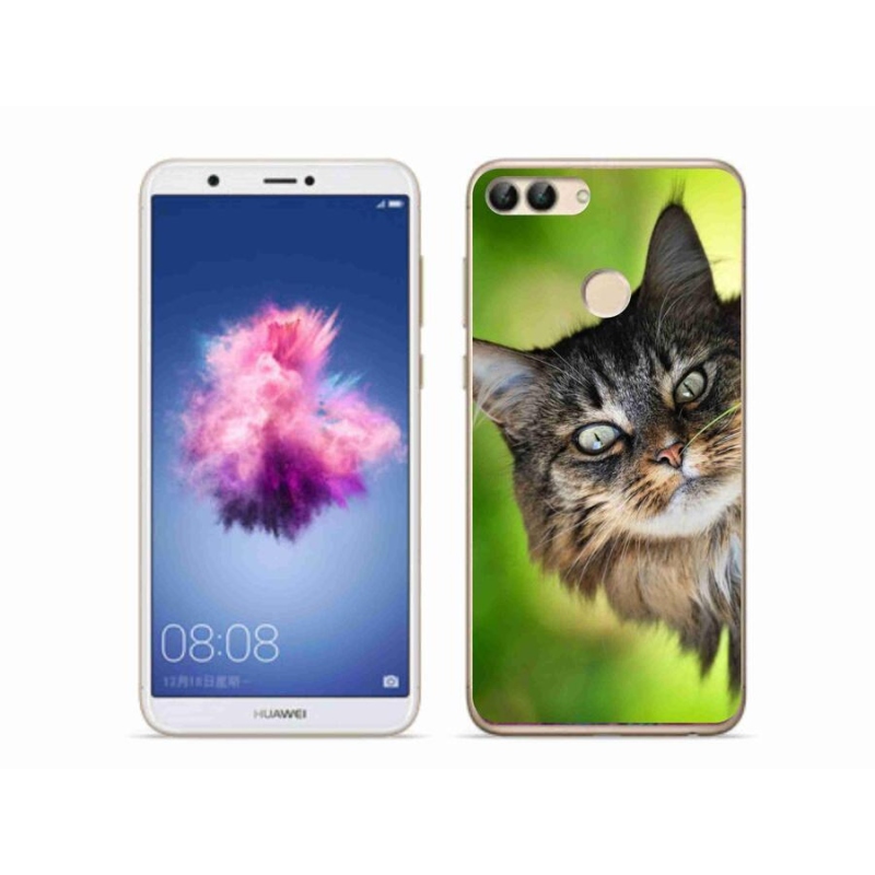 Gelový kryt mmCase na mobil Huawei P Smart - kočka 3