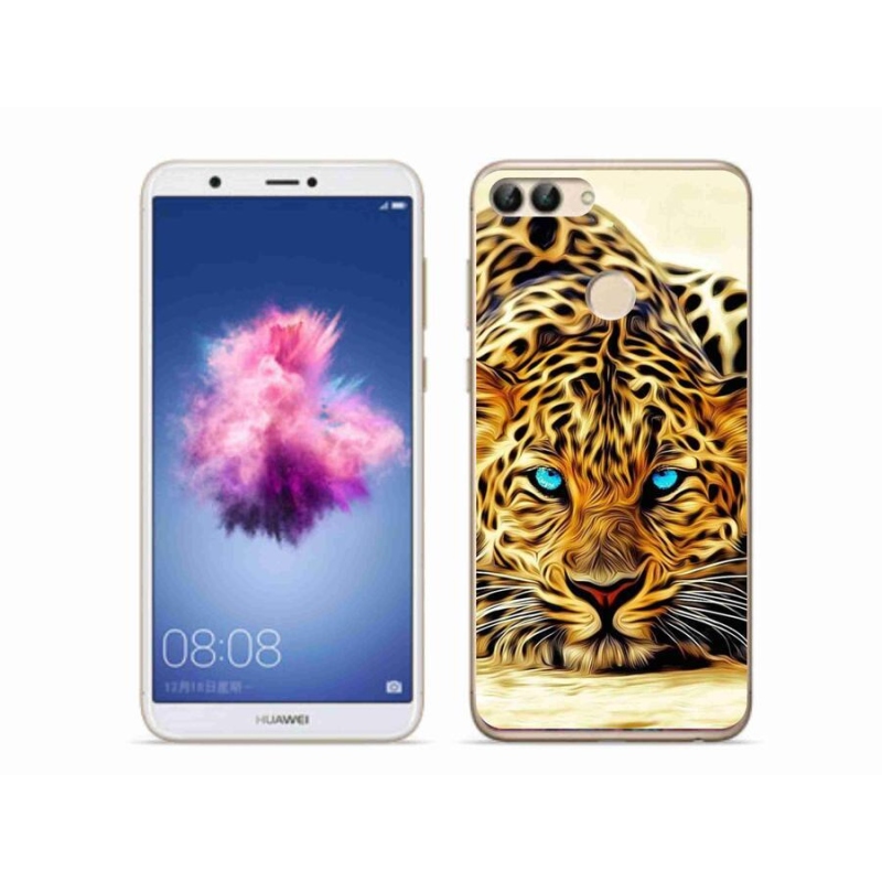 Gelový kryt mmCase na mobil Huawei P Smart - kreslený tygr