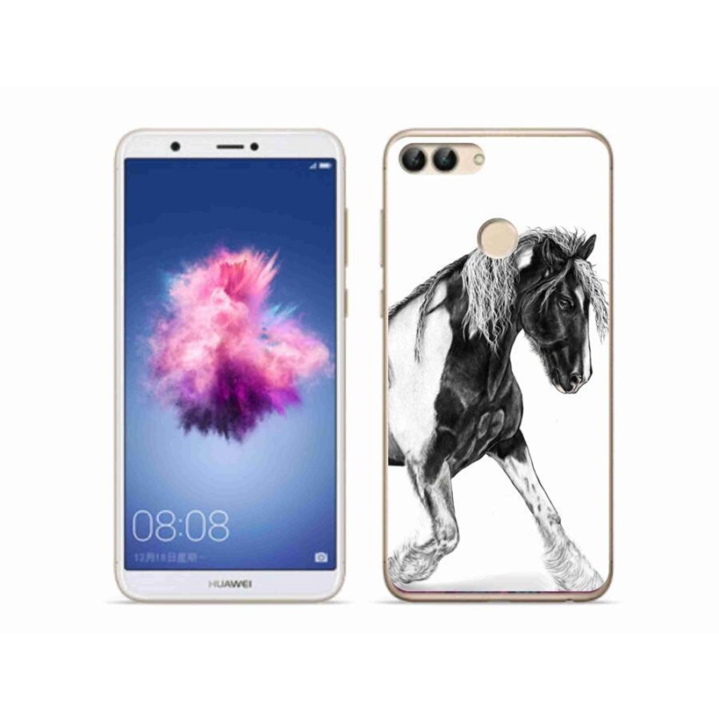 Gelový kryt mmCase na mobil Huawei P Smart - kůň